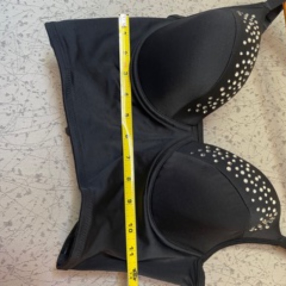 NWT Ivy Sky Swarovski® CRYSTAL BUSTIER in Black - Picture 9 of 9